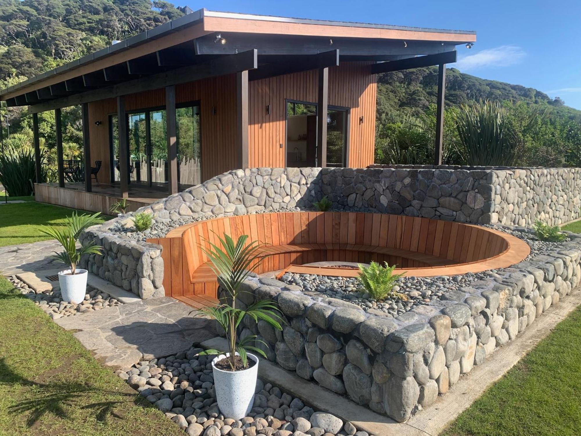 Te Whaanga Retreat & Spa Hotel Raglan Exterior foto